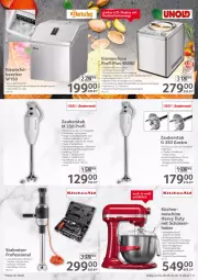 Gazetka promocyjna Selgros - Gastro - Gazetka - ważna od 15.06 do 15.06.2022 - strona 9 - produkty: auer, auto, Behälter, creme, edelstahl, eis, eiscreme, eismaschine, eiswürfel, elle, ente, fisch, gin, kompressor, küche, Küchen, leine, LG, messer, Mixer, Mode, Reinigung, reis, rwe, Schal, schüssel, stabmixer, tee, Ti, timer, tisch, würfel