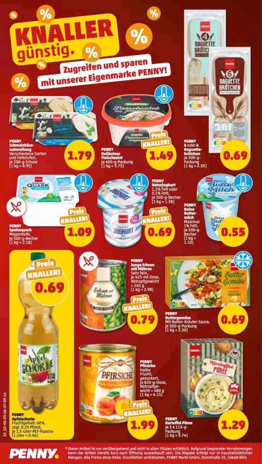 Aktueller Prospekt Penny - Prospekte - von 20.02 bis 25.02.2023 - strona 22 - produkty: apfel, Apfelschorle, Becher, butter, eis, flasche, pet-flasche, reis, ritter, schorle, tee, Ti, ZTE