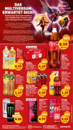 Gazetka promocyjna Penny - Prospekte - Gazetka - ważna od 25.02 do 25.02.2023 - strona 11 - produkty: ACC, bio, bio limo, coca-cola, cola, disney, eis, ente, erfrischungsgetränk, fanta, flasche, fuze tea, getränk, gewinnspiel, LG, limo, pet-flasche, reis, rum, Samsung, Samsung TV, soundbar, sprite, tee, Ti, uhr, zucker