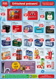 Gazetka promocyjna Rewe - REWE Ihr Kaufpark - Gazetka - ważna od 18.12 do 18.12.2021 - strona 20 - produkty: Alwa, Berger, bier, bitburger, budweiser, burger, burgwallbronn, coca-cola, cola, drink, drucker, Effect, eis, eistee, energy drink, Engel, , flasche, flensburger, Forstetal, gin, Hohes C, ice tea, kerze, könig pilsener, lipton, lipton ice tea, mineralwasser, mönchshof, pepsi, pfanne, Pfanner, pils, pilsener, pilsner, punica, radeberger, radeberger pilsner, reis, ring, Rockstar, saft, schöfferhofer, Spezi, tee, Ti, uhr, veltins, vita, vittel, wasser