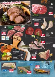 Gazetka promocyjna Rewe - REWE Ihr Kaufpark - Gazetka - ważna od 18.12 do 18.12.2021 - strona 4 - produkty: braten, burger, decke, dell, eis, elle, ente, Entenschenkel, erde, , filet, fisch, fleisch, gewürz, gewürzsalz, gin, grill, grillhähnchen, henkel, ideal zum grillen, kabeljaufilet, Kaninchenschenkel, kotelett, lachs, lamm, lammkeule, Makrele, nackenkoteletts, nuss, Ofen, pfanne, Rauch, rel, saft, salz, schenkel, schinken, schwein, Spezi, Ti, tisch, und pfanne, Wanne, wein