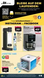 Gazetka promocyjna Netto - Angebote ab Montag - Gazetka - ważna od 11.06 do 11.06.2022 - strona 20 - produkty: aldi, angebot, angebote, arctic air, auer, eis, flasche, gewinnspiel, kaffee, kaffeemaschine, Laufen, LG, Philips, rezept, Soda, Spiele, tasse, tefal, Ti, trinkflasche, wasser, ZTE