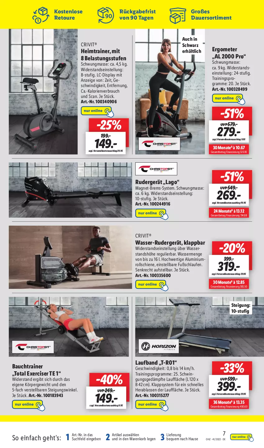 Aktueller Prospekt Lidl - Wochen-Highlights im Onlineshop - von 10.10 bis 16.10.2022 - strona 9 - produkty: auer, Bau, crivit, elle, gsw, korb, Laufen, ndk, Rauch, Ti, wasser