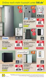 Gazetka promocyjna Lidl - Wochen-Highlights im Onlineshop - Gazetka - ważna od 16.10 do 16.10.2022 - strona 4 - produkty: abtauautomatik, angebot, angebote, auto, eis, elle, flasche, gefrierschrank, Haier, K2, kühlschrank, ndk, reis, rel, Schal, Schale, Schrank, smartphone, telefon, Ti, tisch, uhr, wasser, wein