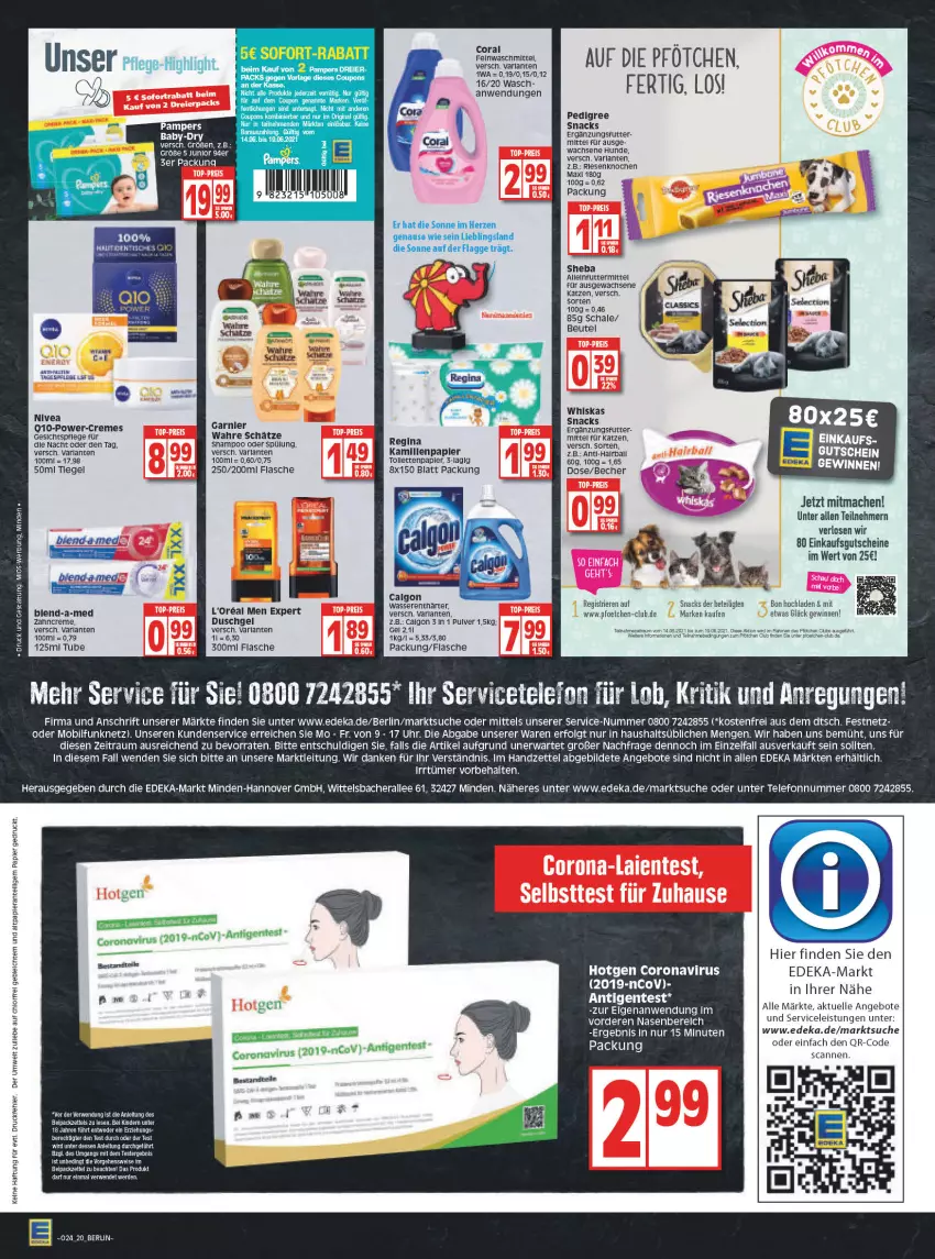 Aktueller Prospekt Edeka - Angebote der Woche - von 14.06 bis 19.06.2021 - strona 20