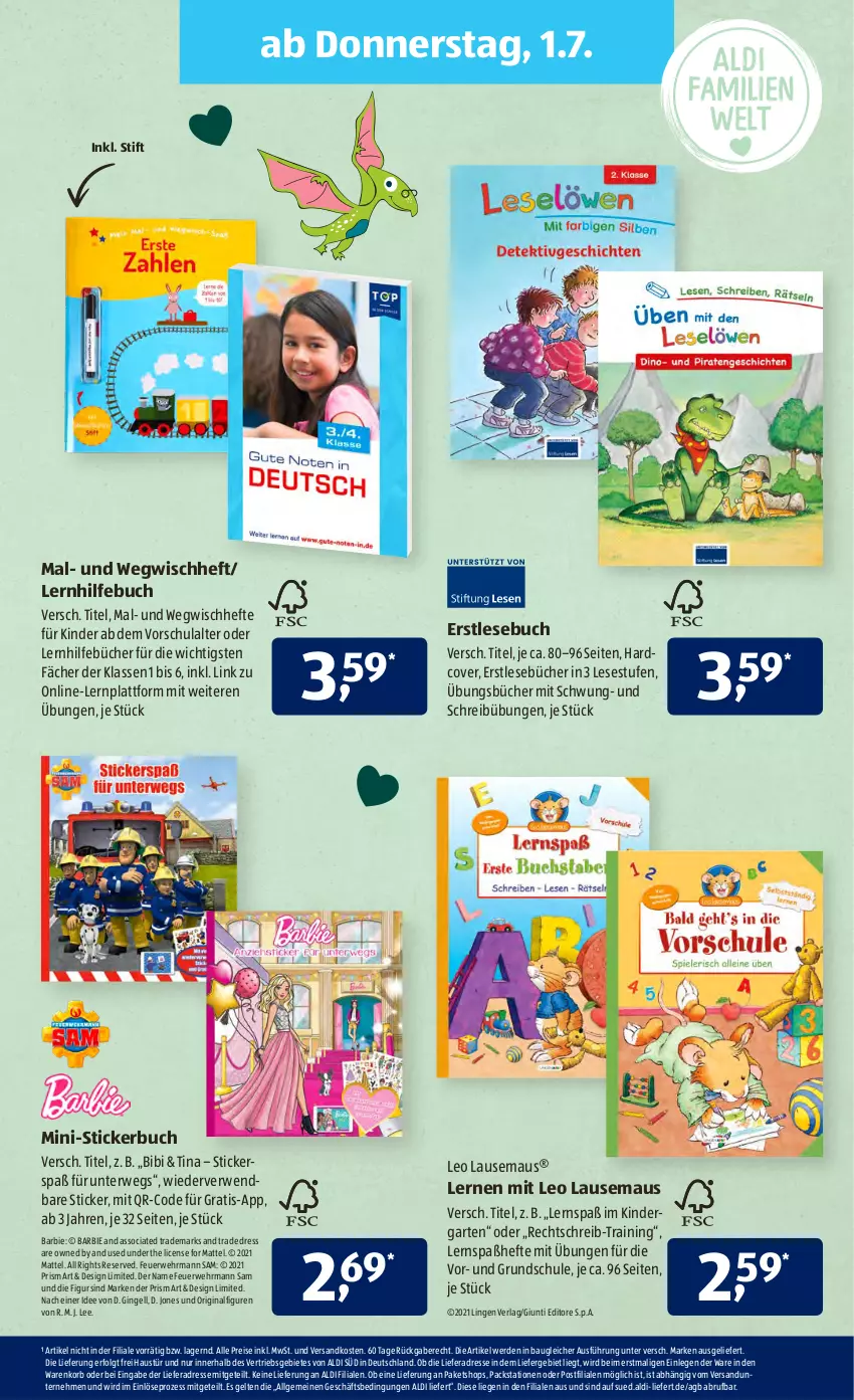 Aktueller Prospekt AldiSud - ALDI Aktuell - von 28.06 bis 03.07.2021 - strona 19