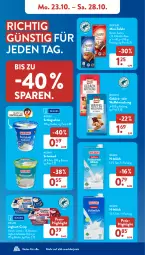 Gazetka promocyjna AldiSud - NÄCHSTE WOCHE - Gazetka - ważna od 28.10 do 28.10.2023 - strona 10 - produkty: aldi, banane, bananen, Becher, biscotto, chips, eis, joghur, joghurt, milch, nuss, reis, sahne, schlagsahne, schmand, schoko, Ti, vollmilch