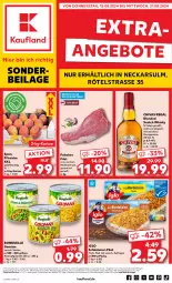 Gazetka promocyjna Kaufland - Extra-Angebote - Gazetka - ważna od 21.08 do 21.08.2024 - strona 1 - produkty: angebot, angebote, beef, blended scotch, blended scotch whisky, bonduelle, deo, eis, elle, Falsches Filet, filet, fisch, fleisch, honig, iglo, ilag, pfirsich, pfirsiche, regal, reis, schlemmer-filet, scotch, scotch whisky, Ti, whisky, ZTE