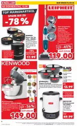 Gazetka promocyjna Kaufland - Extra-Angebote - Gazetka - ważna od 21.08 do 21.08.2024 - strona 6 - produkty: akku, angebot, angebote, aqua, auto, backofen, ball, edelstahl, eis, elle, grill, grillplatte, herdarten, Kochtopf, küche, Küchen, küchenmaschine, latte, leine, mikrofaser, Mixa, Ofen, Reinigung, reis, Ria, Rührschüssel, Saugwischer, Schneebesen, schüssel, teller, Ti, Tiere, timer, topf, uhr, Vegeta, wasser, wassertank, Yo, Zerkleinerer, Zitruspresse, ZTE