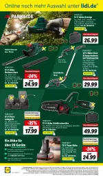 Gazetka promocyjna Lidl - Aktionsprospekt - Gazetka - ważna od 28.10 do 28.10.2023 - strona 56 - produkty: akku, angebot, angebote, Brei, eis, elle, Garten, heckenschere, Holz, Kette, ladegerät, LG, messer, ndk, Parkside, Rauch, reis, rel, säge, Schal, Schale, Schere, Strauchschere, telefon, Teleskop, teleskopstiel, Ti, uhr, weck