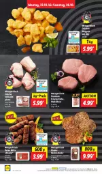 Gazetka promocyjna Lidl - Aktionsprospekt - Gazetka - ważna od 28.10 do 28.10.2023 - strona 6 - produkty: chicken nuggets, dip, eis, gewürz, jungbullen, Kalbsmedaillons, latte, medaillons, ndk, nuggets, preisvorteil, pute, reis, rind, rinder, Rinderkeule, Schal, Schale, schwein, steak, steaks, Ti, wein