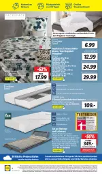 Gazetka promocyjna Lidl - Aktionsprospekt - Gazetka - ważna od 28.10 do 28.10.2023 - strona 60 - produkty: asti, auer, Bau, baumwolle, bett, bettwäsche, decke, dell, eis, elle, erde, Ergee, federkern, Holz, kissen, Kissenbezug, kopfkissen, latte, lattenrost, mars, matratze, matratzen, Mode, ndk, reis, Ria, steppbett, Tasche, taschen, taschenfederkern-matratze, Ti, Trockner, wolle