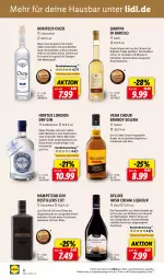 Gazetka promocyjna Lidl - Beste Weine für jeden Anlass - Gazetka - ważna od 31.05 do 31.05.2023 - strona 8 - produkty: Barolo, bio, brita, dessert, desserts, drink, dry gin, eis, elle, frucht, gin, grappa, gutschein, irish cream, Käse, kräuter, likör, liqueur, london dry, london dry gin, mac, maracuja, ndk, orange, orangen, ouzo, saft, sahne, schoko, schokolade, Ti, tonic, tonic water, usb, whiskey