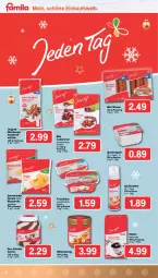 Gazetka promocyjna Famila - Prospekte - Gazetka - ważna od 10.12 do 10.12.2022 - strona 16 - produkty: Becher, Berger, beutel, Blüte, blütenhonig, Cabanossi, creme, eis, emmentaler, frischkäse, gin, gouda, honig, kaffee, Käse, mozzarella, natur, nürnberger, quark, rel, sahne, schoko, speisequark, wiener