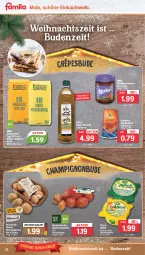 Gazetka promocyjna Famila - Prospekte - Gazetka - ważna od 10.12 do 10.12.2022 - strona 22 - produkty: allioli, Becher, beutel, bio, champignon, champignons, chovi, creme, dinkelmehl, dip, eis, flasche, haselnuss, Haselnusscreme, knoblauch, Knoblauchdip, korn, mehl, milka, nuss, olive, oliven, olivenöl, reis, Schal, Schale, Speisezwiebeln, Ti, ZTE, zucker, zwiebel, zwiebeln