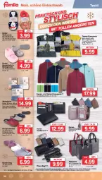 Gazetka promocyjna Famila - Prospekte - Gazetka - ważna od 10.12 do 10.12.2022 - strona 30 - produkty: ball, Ballerinas, braun, creme, decke, eis, elle, Engel, Fleecejacke, Geldbörse, Hausschuhe, Jacke, Kinder, pantolette, reis, reiss, rwe, schuhe, Tasche, teller, Ti, usb, ZTE