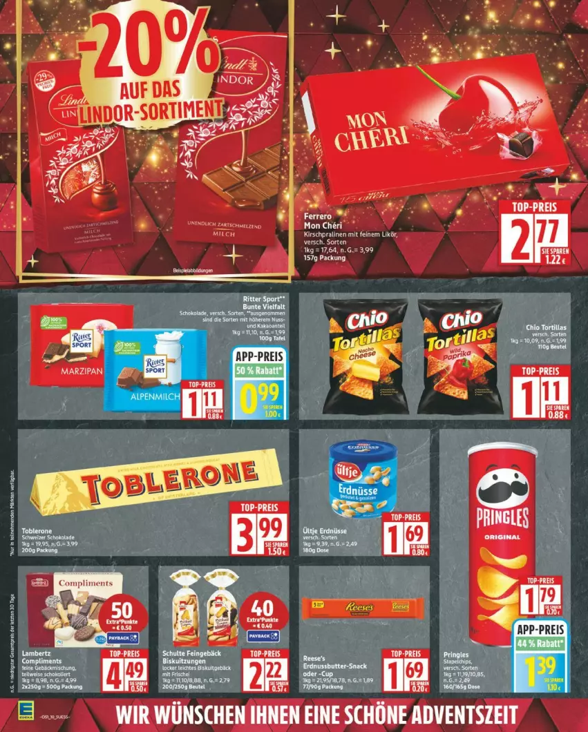 Aktueller Prospekt Edeka - Prospekte - von 15.12 bis 20.12.2025 - strona 10 - produkty: HP, kirsch, likör, pralinen, rel, Ti