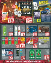 Gazetka promocyjna Edeka - Prospekte - Gazetka - ważna od 20.12 do 20.12.2025 - strona 13 - produkty: deka, eis, flasche, grevensteiner, krombache, krombacher, reis, steiner, Ti, top-preis