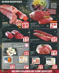 Gazetka promocyjna Edeka - Prospekte - Gazetka - ważna od 20.12 do 20.12.2025 - strona 4 - produkty: auer, Bau, Bauer, beere, beeren, braten, bratwurst, eier, ente, gulasch, lachs, lamm, lammkeule, lammlachse, medaillons, rind, rinder, Rinderroulade, rinderrouladen, rouladen, tee, Ti, tisch, wurst