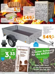 Gazetka promocyjna  - Gazetka - ważna od 24.02 do 24.02.2025 - strona 4 - produkty: Anfeuerholz, Anhänger, Bau, briketts, buch, elle, Garten, grill, Holz, Holzbriketts, Kamin, Kaminholz, Kraut, lamm, latte, Ofen, reifen, rind, rindenmulch, ring, sac, Ti, tisch