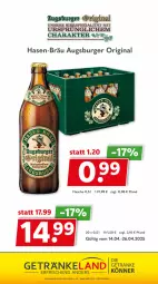 Gazetka promocyjna Getraenkeland - Gazetka - ważna od 25.04 do 25.04.2025 - strona 13 - produkty: bier, burger, Elan, elle, flasche, getränk, getränke, gin, kellerbier, natur, Spezi, Ti