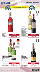 Gazetka promocyjna Metro - Wochen-Angebote - Gazetka - ważna od 12.07 do 12.07.2025 - strona 14 - produkty: akku, angebot, beutel, bodensauger, campari, doppio passo, Dyson, ecco, eis, Elan, elle, Finish, flasche, frucht, fruchtsecco, geschirr, geschirrspülmittel, getränk, getränke, Holz, kraft, mac, Metro, möbel, Mode, Palette, papier, passo, primitivo, prosecco, puma, reis, rotkäppchen, sekt, spülmittel, spumante, staubbeutel, staubsauger, teller, Ti, Tiere, valdo, waschmittel, zitrone, zitronen