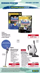 Gazetka promocyjna Metro - Wochen-Angebote - Gazetka - ważna od 12.07 do 12.07.2025 - strona 15 - produkty: akku, angebot, beutel, bodensauger, campari, doppio passo, Dyson, ecco, eis, Elan, elle, Finish, flasche, frucht, fruchtsecco, geschirr, geschirrspülmittel, getränk, getränke, Holz, kraft, mac, Metro, möbel, Mode, Palette, papier, passo, primitivo, prosecco, puma, reis, rotkäppchen, sekt, spülmittel, spumante, staubbeutel, staubsauger, teller, Ti, Tiere, valdo, waschmittel, zitrone, zitronen