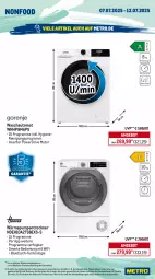 Gazetka promocyjna Metro - Wochen-Angebote - Gazetka - ważna od 12.07 do 12.07.2025 - strona 16 - produkty: angebot, auer, auto, Becher, Behälter, beutel, boss, Brei, drink, eis, elle, Gläser, HP, leine, LG, messer, Metro, Mixer, Reinigung, reis, Schere, schlauch, Schneebesen, spülmaschinen, stabmixer, teller, Ti, tisch, tomate, tomaten, Trockner, Vakuumierer, wärmepumpentrockner, Zerkleinerer