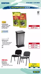 Gazetka promocyjna Metro - Wochen-Angebote - Gazetka - ważna od 12.07 do 12.07.2025 - strona 20 - produkty: angebot, briketts, decke, Deckel, eis, grill, grillholzkohle, Holz, holzkohle, Metro, reis, sac, stapelstuhl, stuhl, Ti, tiefpreis