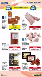 Gazetka promocyjna Metro - Wochen-Angebote - Gazetka - ważna od 12.07 do 12.07.2025 - strona 3 - produkty: angebot, aust, beef, braten, bsf, burger, cevapcici, curry, eis, entrecôte, filet, fleisch, gewürz, gyros, hackfleisch, henkel, Kette, lamm, Metro, Nackensteak, nackensteaks, natur, reis, rind, rinder, rollbraten, Schal, Schale, schenkel, schwein, schweine, schweinenacken, spare ribs, steak, steakhüfte, steaks, Ti, tiefpreis, wein, weine, ZTE