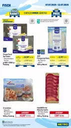 Gazetka promocyjna Metro - Wochen-Angebote - Gazetka - ważna od 12.07 do 12.07.2025 - strona 6 - produkty: ananas, angebot, aqua, beere, beeren, beutel, eis, filet, filets, fisch, fleisch, galiamelone, garnelen, heidelbeere, heidelbeeren, lachs, melone, melonen, Metro, Nektar, nektarinen, obst, Pangasius, Räucherlachs, reis, Ti