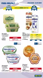 Gazetka promocyjna Metro - Wochen-Angebote - Gazetka - ważna od 12.07 do 12.07.2025 - strona 9 - produkty: albray, alpro, angebot, Becher, butter, chaumes, cherrytomaten, drink, eis, eisbergsalat, frischkäse, irische butter, Käse, kerrygold, mac, mandel, milch, möhren, obst, philadelphia, salat, spargel, spargel grün, St. Albray, Ti, tomate, tomaten, vanille