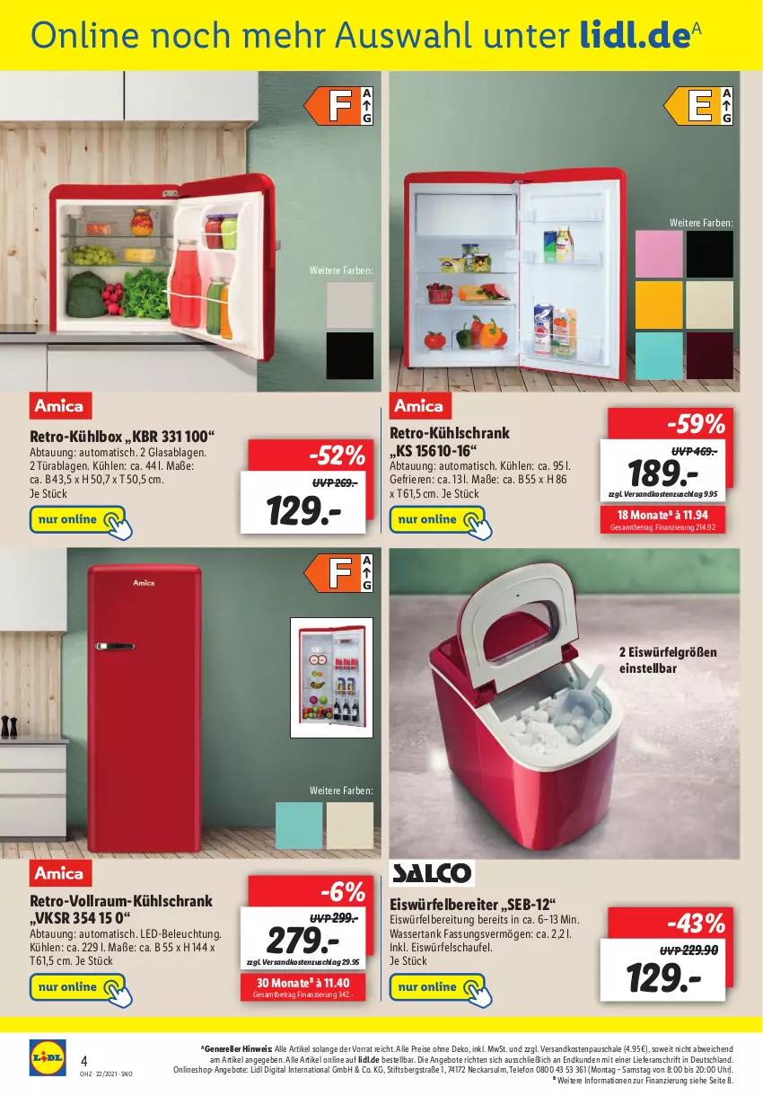 Aktueller Prospekt Lidl - Onlineshop-Highlights der Woche - von 31.05 bis 06.06.2021 - strona 4