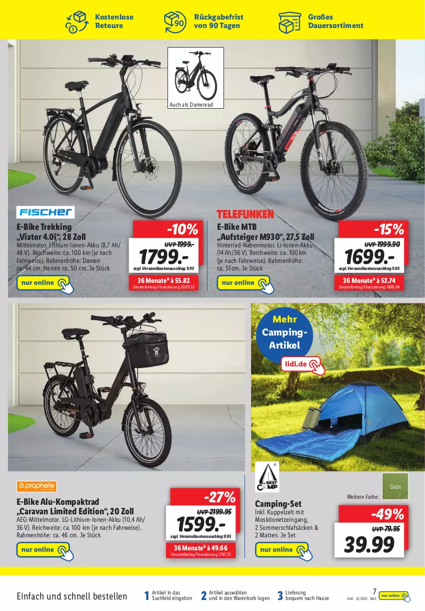 Aktueller Prospekt Lidl - Onlineshop-Highlights der Woche - von 31.05 bis 06.06.2021 - strona 7