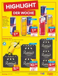 Gazetka promocyjna Netto Marken-Discount - Filial-Angebote - Gazetka - ważna od 22.07 do 22.07.2023 - strona 3 - produkty: angebot, Berger, bestpreis, drink, eis, energy drink, pils, pilsner, radeberger, radeberger pilsner, red bull, reis, Ti, ZTE