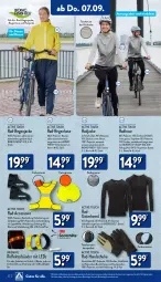 Gazetka promocyjna Aldi Nord - Von Montag - Gazetka - ważna od 09.09 do 09.09.2023 - strona 22 - produkty: ACC, active touch, bio, deka, eis, Finish, gin, handschuhe, hemd, hose, Jacke, kleid, Kleidung, ladekabel, leds, Ria, schuhe, Signal, Tasche, taschen, Ti, touchscreen, usb, wasser, Weste, ZTE
