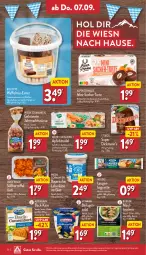 Gazetka promocyjna Aldi Nord - Von Montag - Gazetka - ważna od 09.09 do 09.09.2023 - strona 26 - produkty: Alpenhain, apfel, Apfelstrudel, aprikose, aprikosen, baguette, Becher, beutel, biscotto, butter, dip, eimer, frucht, gin, homann, ilag, kakao, kartoffel, Käse, kräuter, kräuterbutter, kuchen, leberkäs, leberkäse, Maus, meggle, sac, Sacher-Torte, salat, Schaumzucker, storck, Strudel, Tasche, taschen, Ti, torte, waffeln, ZTE, zucker