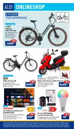 Gazetka promocyjna Aldi Nord - Von Montag - Gazetka - ważna od 09.09 do 09.09.2023 - strona 34 - produkty: akku, ball, Bau, dekoration, dell, E-Bike, eis, Elektro, Elektroroller, erde, Fußball, kraft, leuchtmittel, Mode, ndk, reis, Roller, rwe, Schal, Schale, Sport, Ti, uhd, uhr