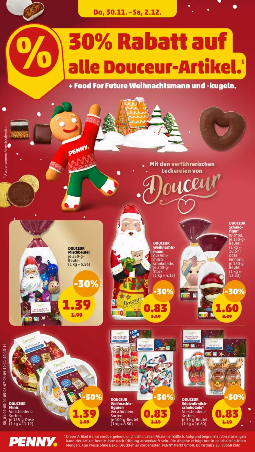 Aktueller Prospekt Penny - Prospekte - von 27.11 bis 02.12.2023 - strona 40 - produkty: beutel, eis, Kugel, LG, milch, reis, schoko, schokolade, Ti, Wichtel, ZTE