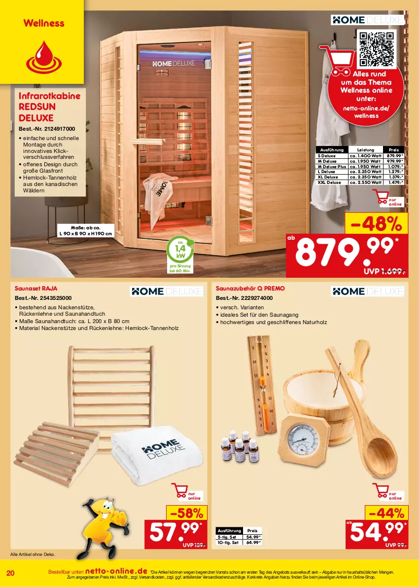 Aktueller Prospekt Netto Marken-Discount - Online-Angebote September - von 01.09 bis 30.09.2023 - strona 20 - produkty: angebot, eis, elle, handtuch, Holz, LG, natur, ndk, reis, Ria, rückenlehne, Ti, tuc, ZTE