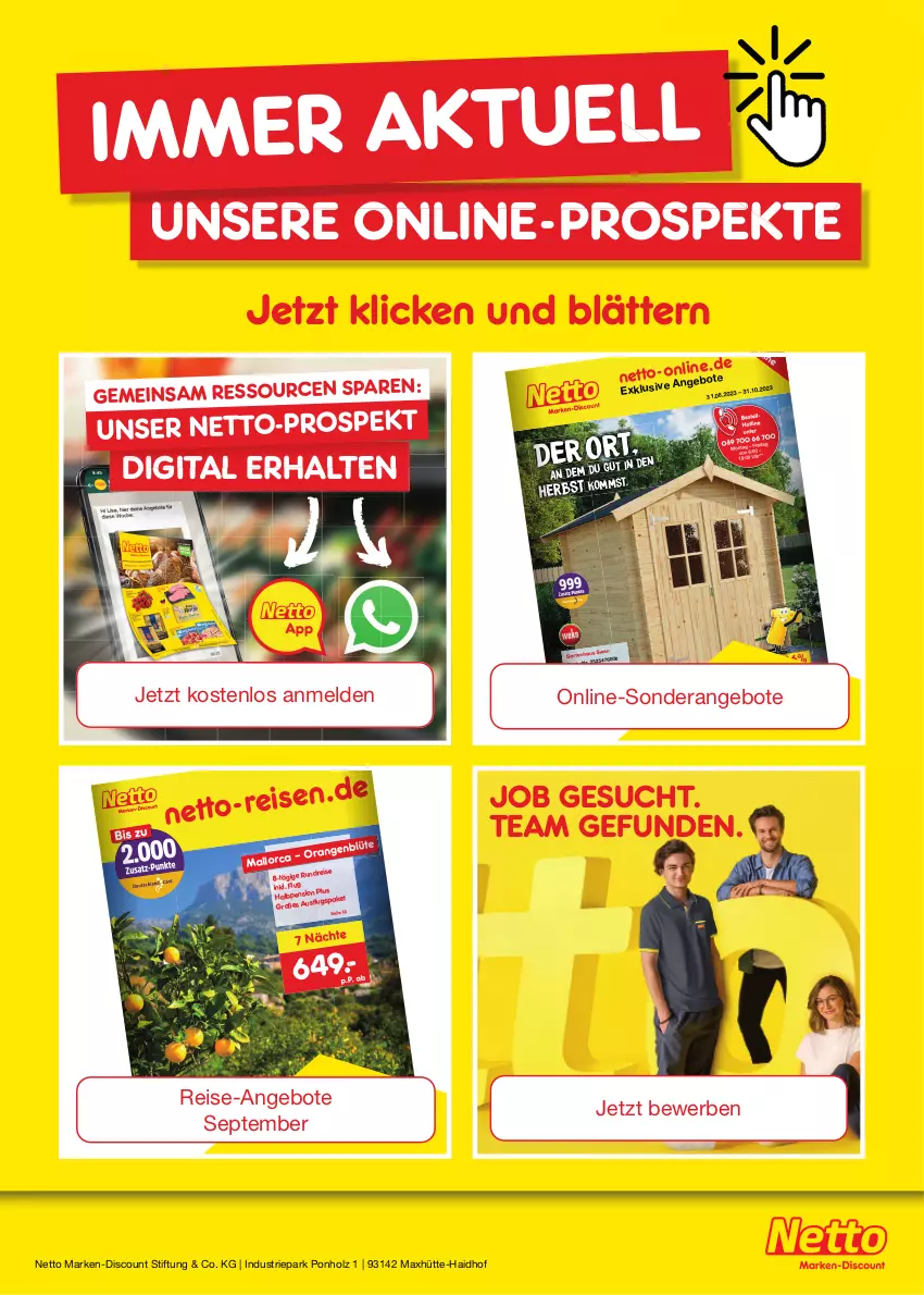 Aktueller Prospekt Netto Marken-Discount - Online-Angebote September - von 01.09 bis 30.09.2023 - strona 41 - produkty: angebot, angebote, Blüte, brita, buch, discount, eis, Garten, gefu, Holz, LG, magazin, marken-discount, natur, ndk, reis, Ria, rwe, Ti