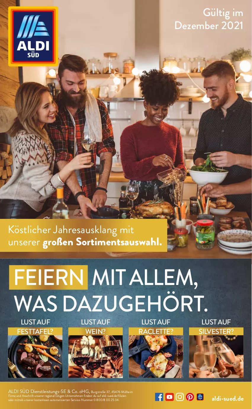 Aktueller Prospekt AldiSud - ALDI Sortiment - von 01.12 bis 31.12.2021 - strona 1