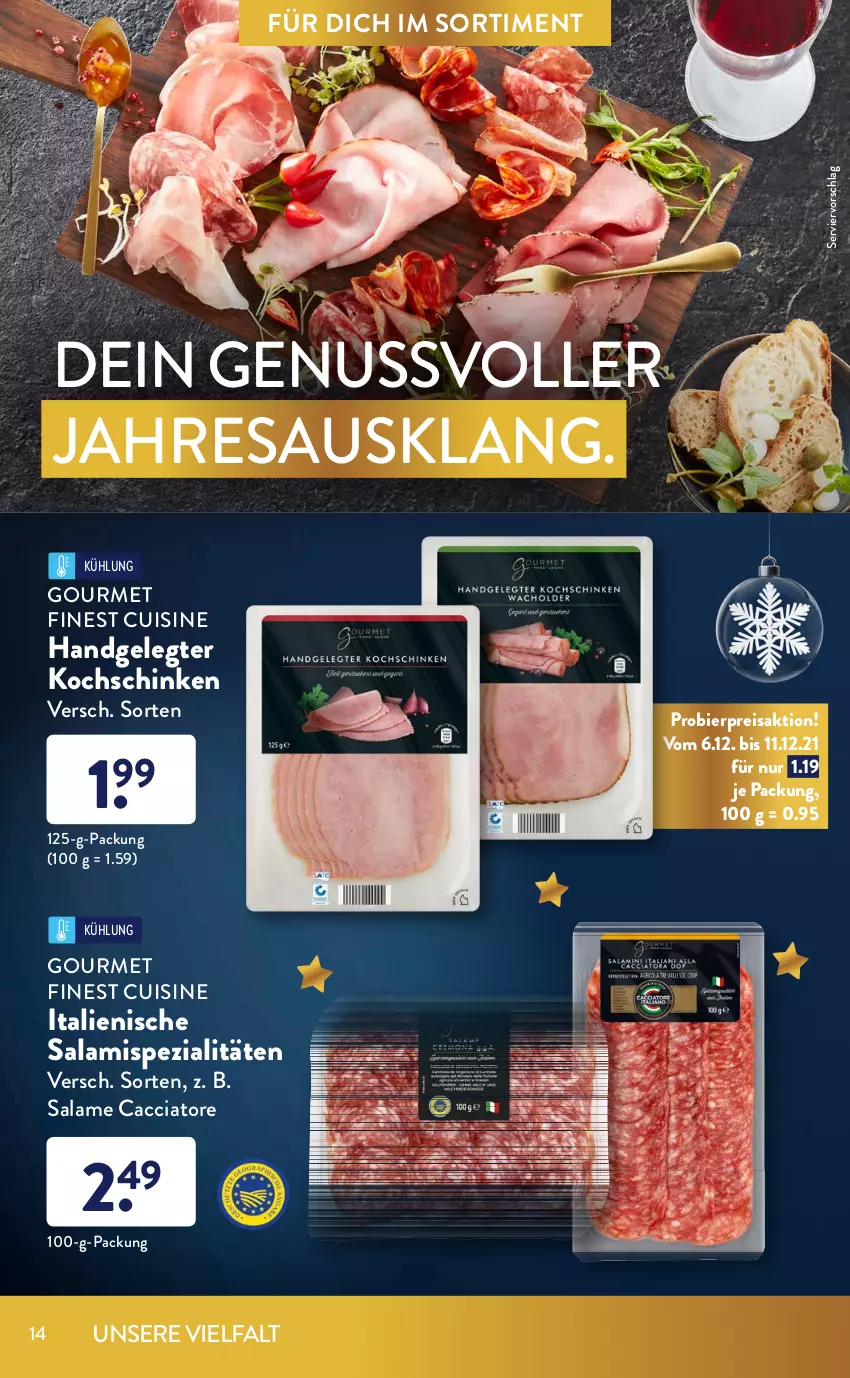 Aktueller Prospekt AldiSud - ALDI Sortiment - von 01.12 bis 31.12.2021 - strona 14