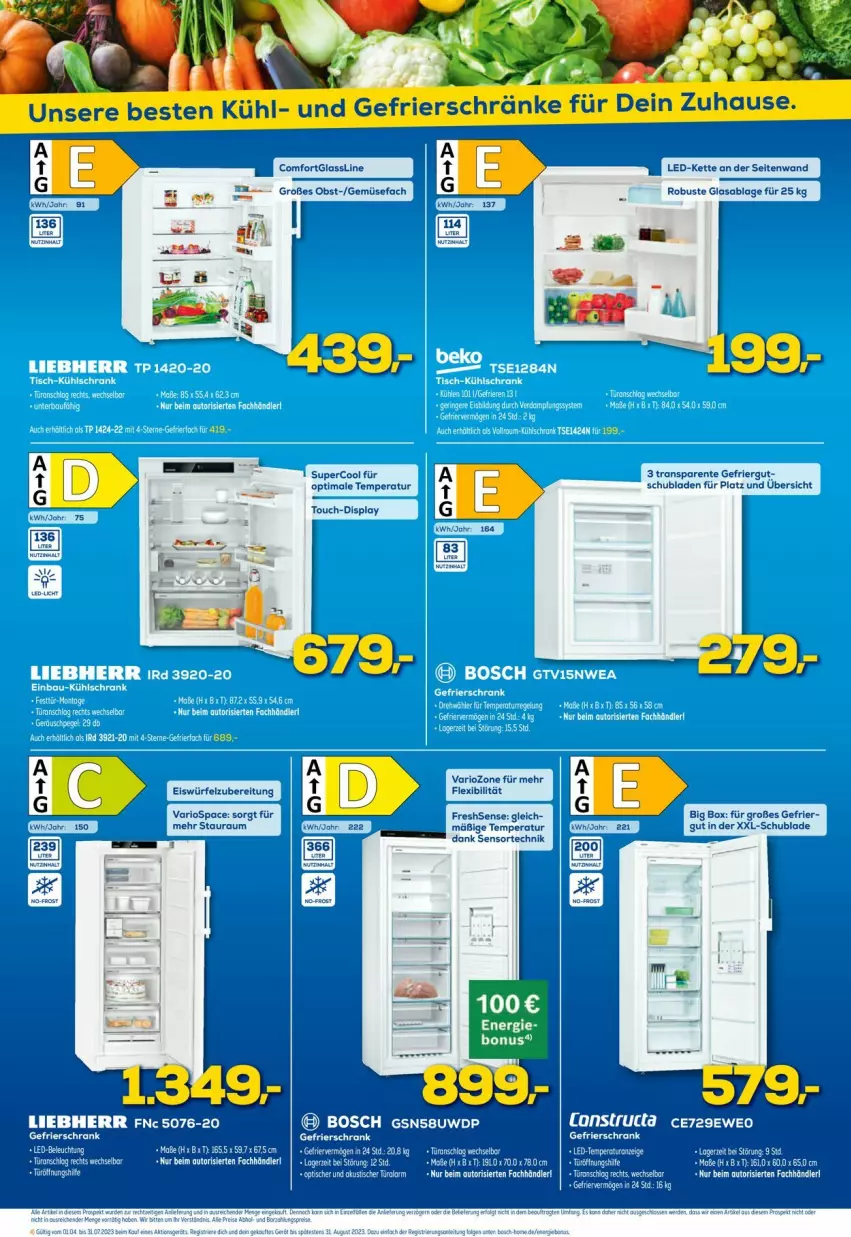 Aktueller Prospekt Euronics - Prospekte - von 31.05 bis 07.06.2023 - strona 5 - produkty: eis, ente, Kette, obst, schubladen, tee