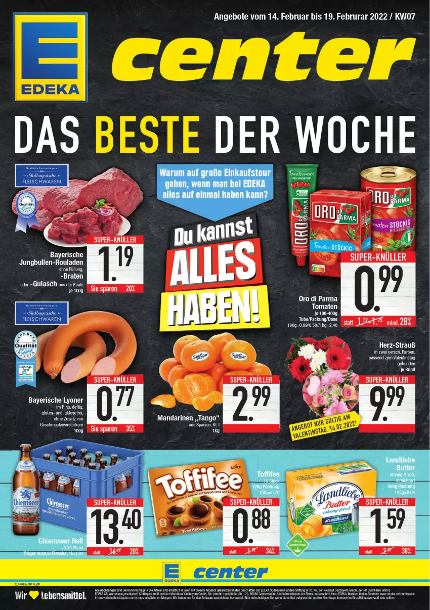 Aktueller Prospekt E Center - Angebote der Woche - von 14.02 bis 19.02.2022 - strona 1 - produkty: Ti