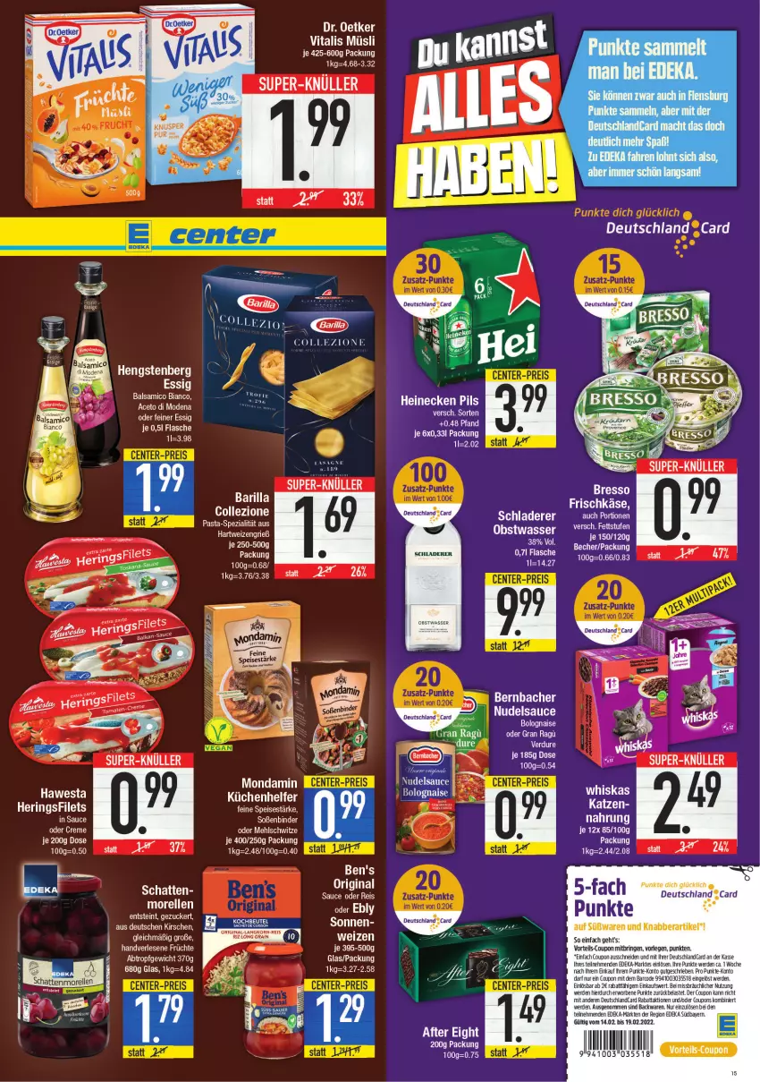 Aktueller Prospekt E Center - Angebote der Woche - von 14.02 bis 19.02.2022 - strona 15 - produkty: deutschland card, mac, sauce, Ti