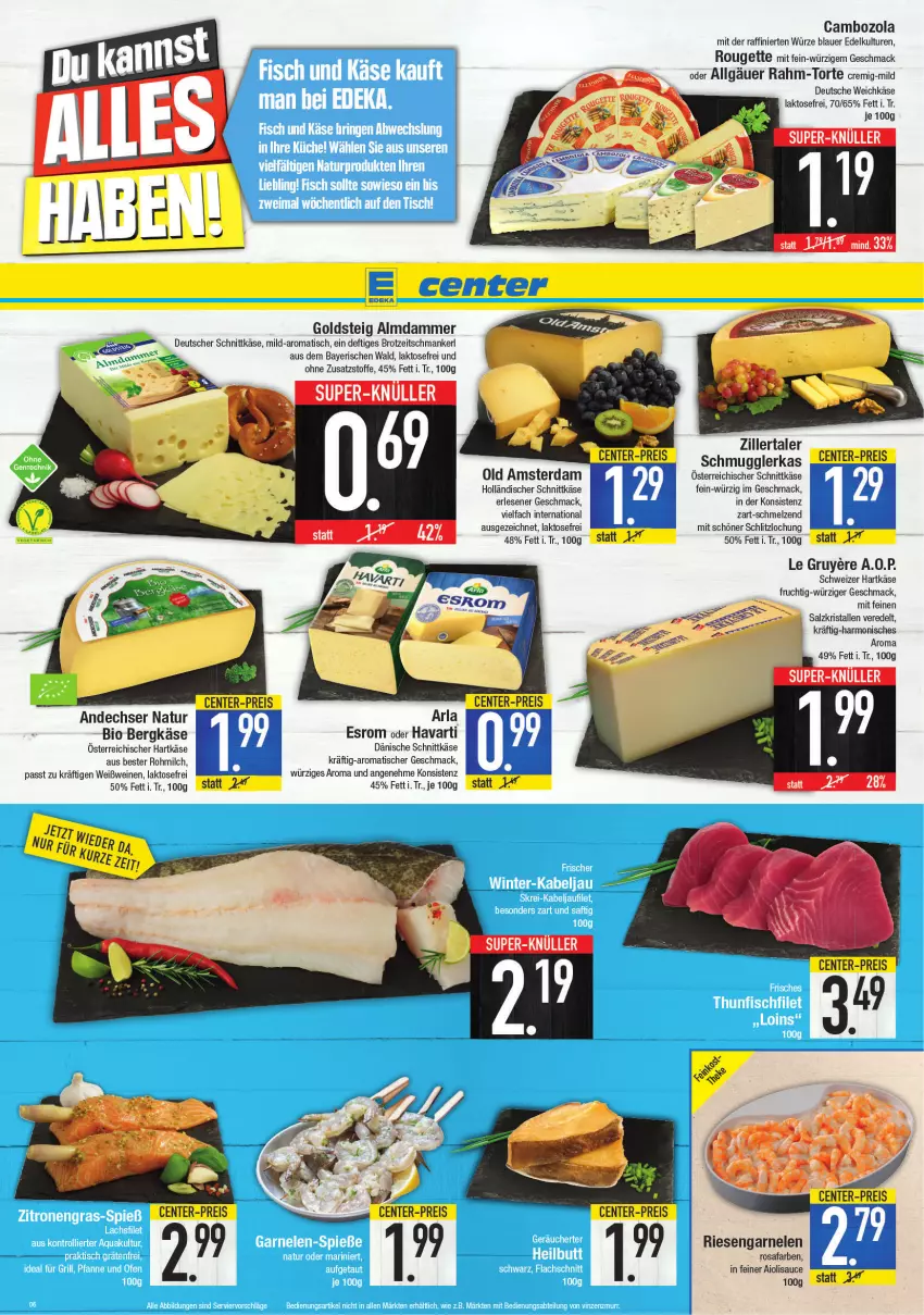 Aktueller Prospekt E Center - Angebote der Woche - von 14.02 bis 19.02.2022 - strona 6 - produkty: fisch, grill, Käse, küche, natur, ring, Ti, tisch