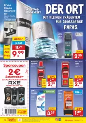 Gazetka promocyjna Netto Marken-Discount - Filial-Angebote - Gazetka - ważna od 28.05 do 28.05.2022 - strona 22 - produkty: bruno banani, coupon, coupons, creme, dusche, duschgel, eau de toilette, eau de toilette 30 ml, eis, ente, feuchtigkeitscreme, geschenkset, leine, ndk, reis, shampoo, sofortrabatt, Ti