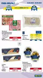 Gazetka promocyjna Metro - Wochen-Angebote - Gazetka - ważna od 20.09 do 20.09.2025 - strona 10 - produkty: angebot, antipasti, asti, auer, aufschnitt, Bau, Bauer, beutel, bratwurst, chips, corny, crunchips, eis, feinkost, Heu, hollandaise, lorenz, lorenz crunchips, lukull, meica, müsli, Rauch, reis, riegel, sauce, sauce hollandaise, schnitten, Ti, wiesbauer, wurst, würstchen
