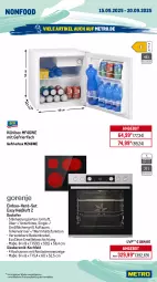Gazetka promocyjna Metro - Wochen-Angebote - Gazetka - ważna od 20.09 do 20.09.2025 - strona 18 - produkty: angebot, auer, auto, backofen, Bau, decke, eis, elle, garraum, Gefrierbox, gefrierfach, geschirr, geschirrspüler, glaskeramik, glaskeramik-kochfeld, grill, keramik-kochfeld, klarspüler, kochfeld, kühlbox, maille, Metro, Ofen, reis, rum, salz, Schere, Spektrum, teller, Ti